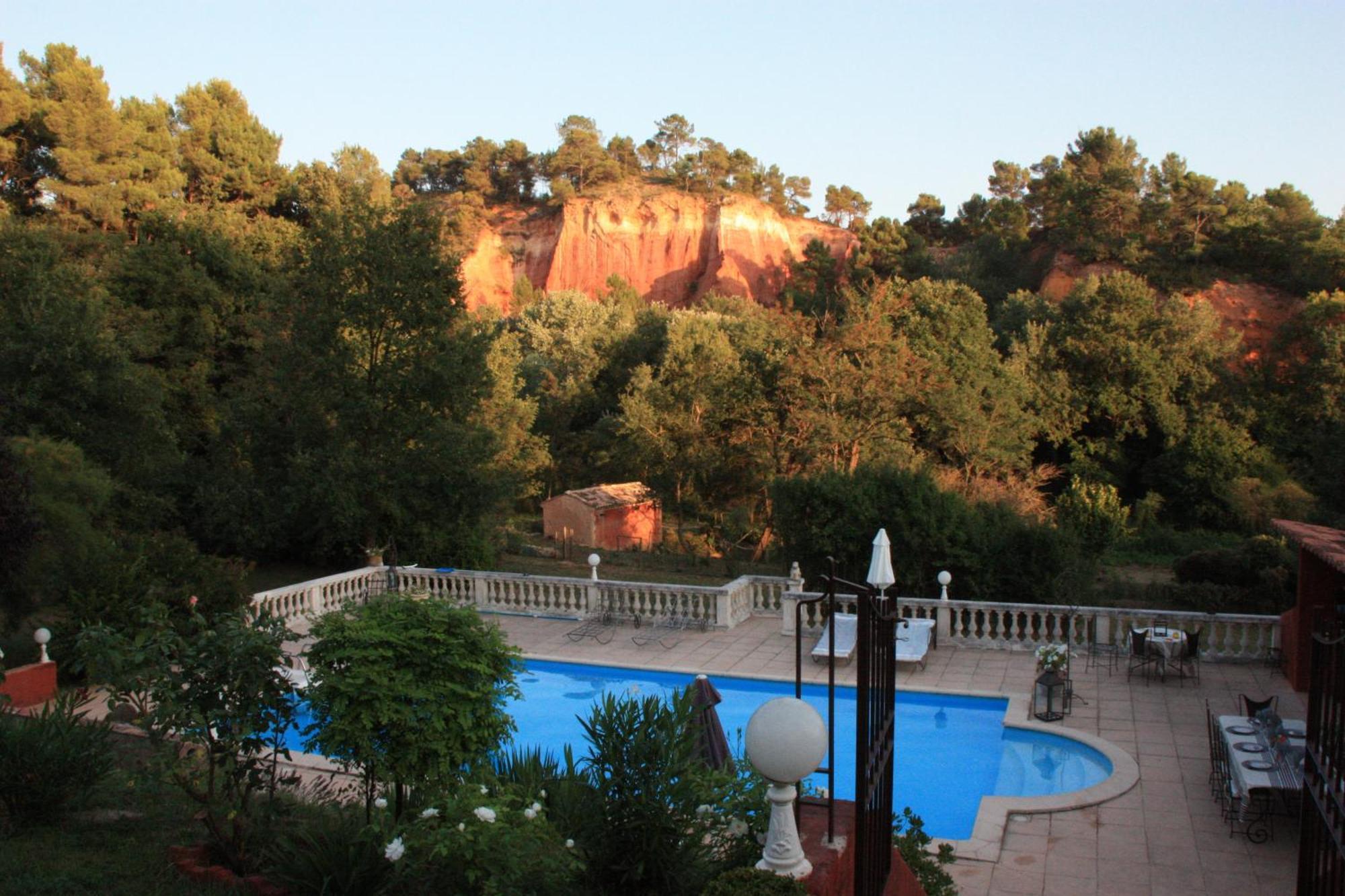 Villa des Roses Roussillon en Isere Extérieur photo